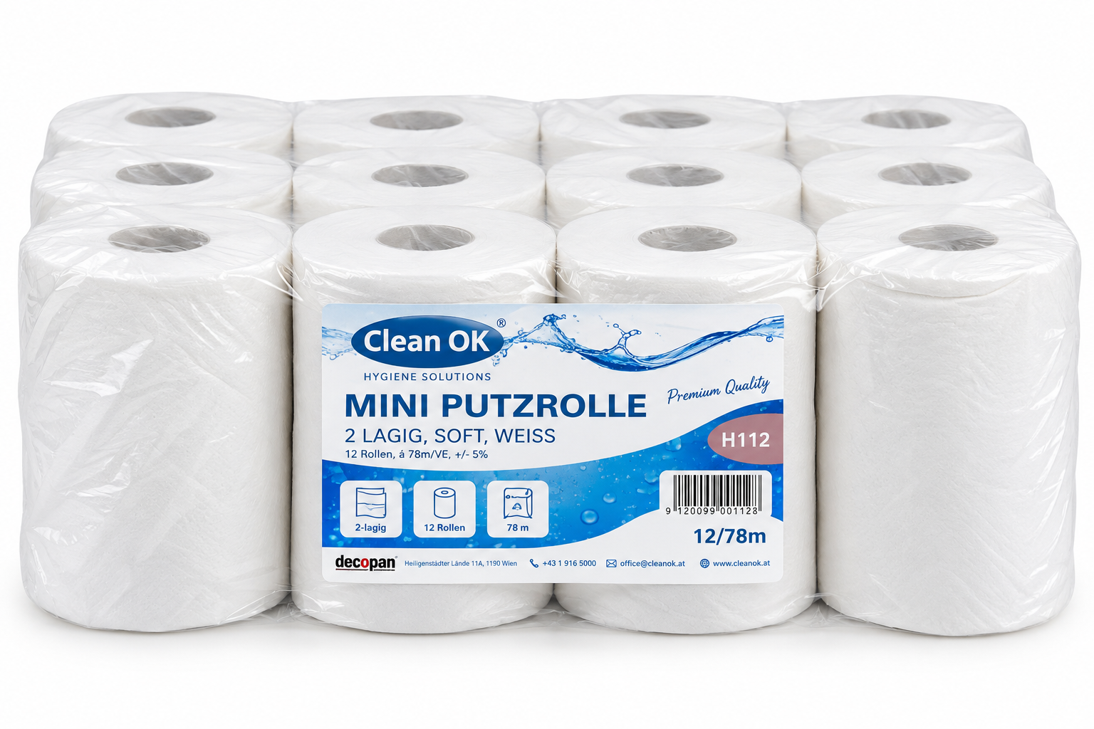 Hygiene Putzrolle Mini