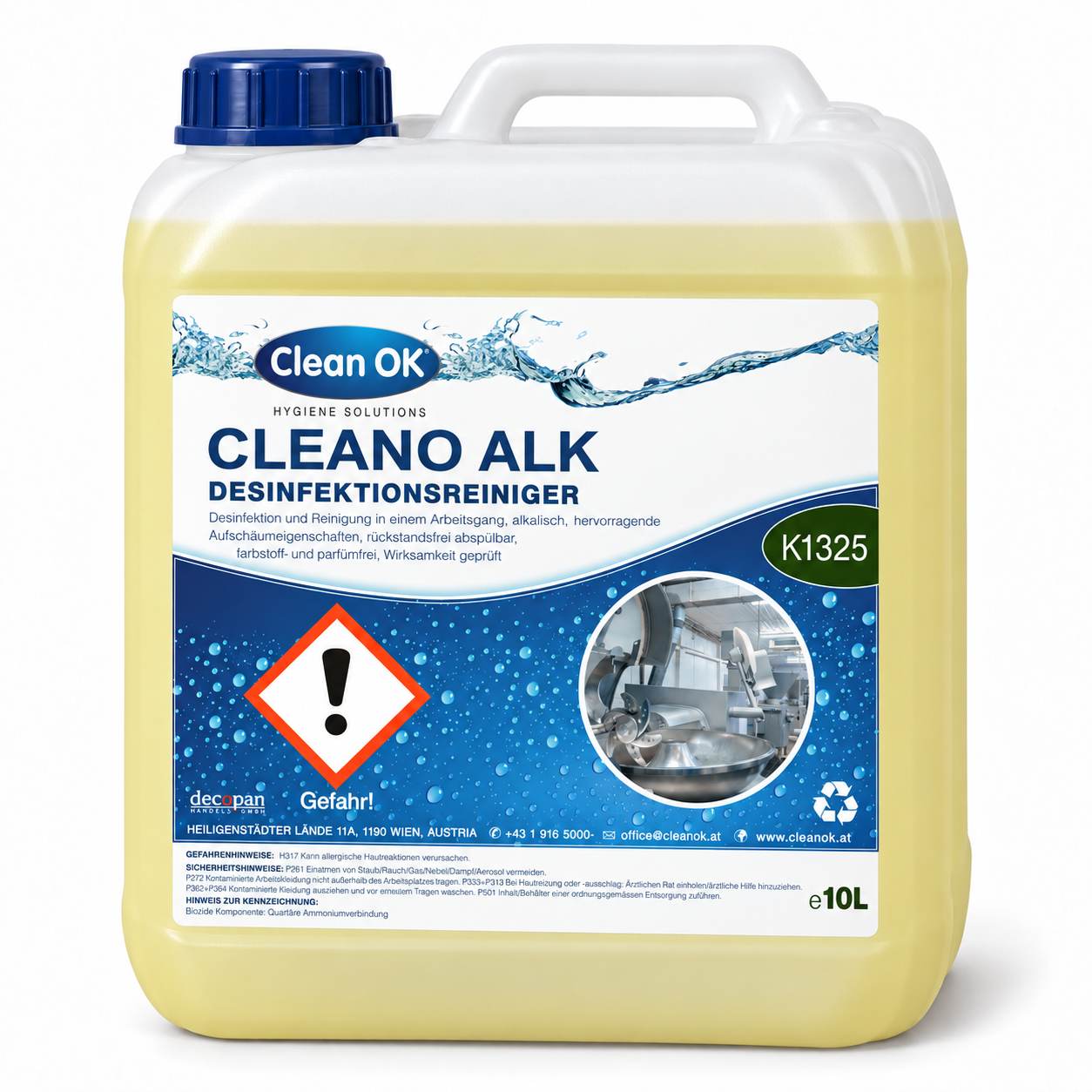 Cleano ALK Desinfektionsreiniger 10 L