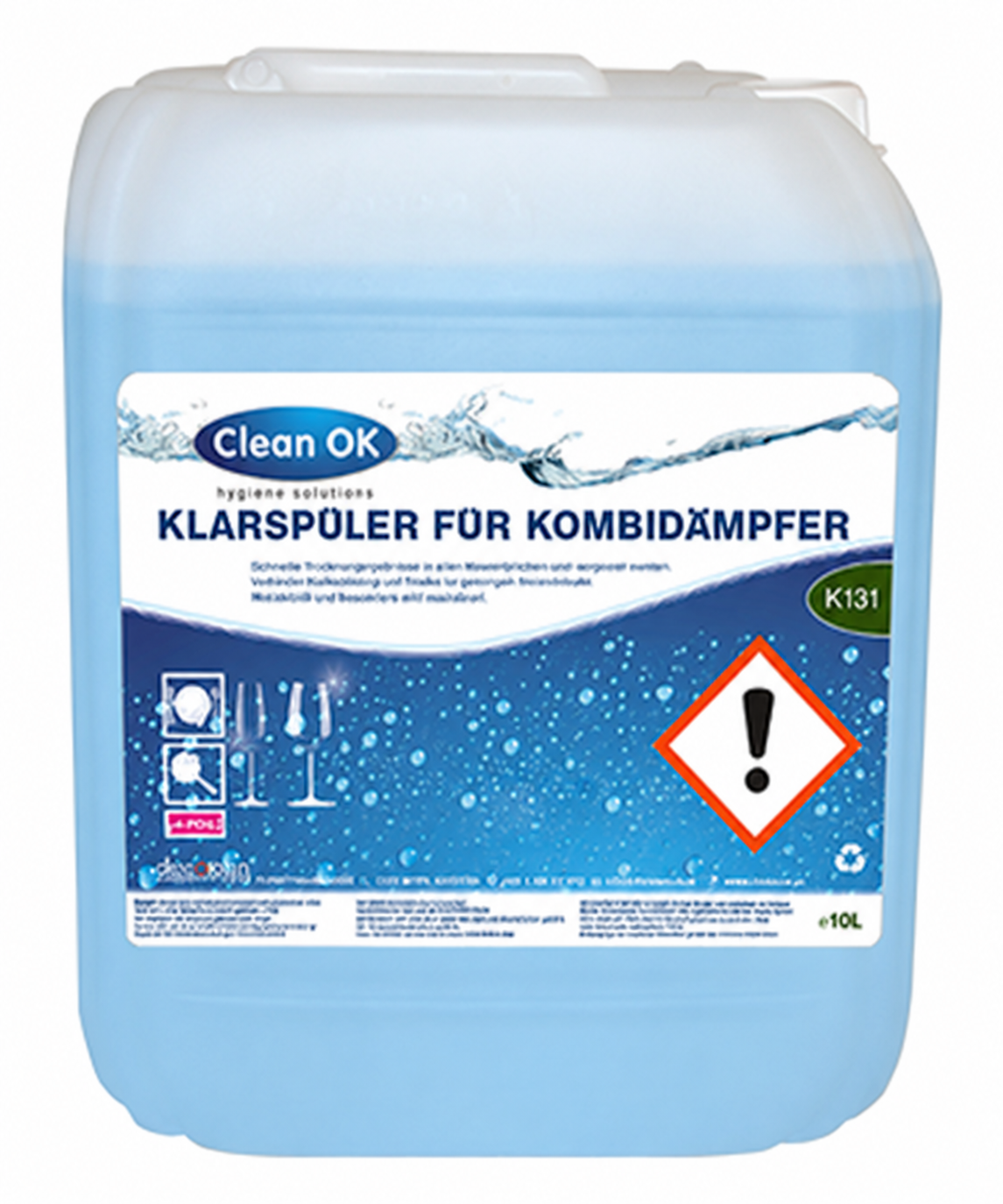 Klarspüler für Kombidämpfer 10 L